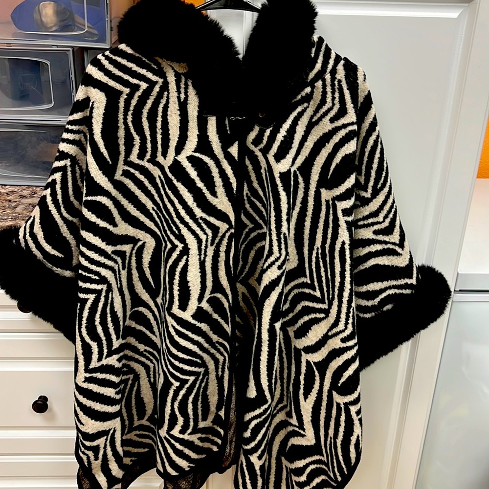 Animal print jacket